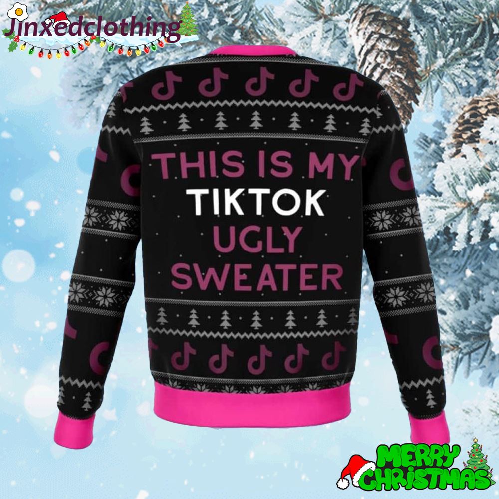 Galaxy Tiktok Funny Ugly Christmas Sweater Xmas Party 